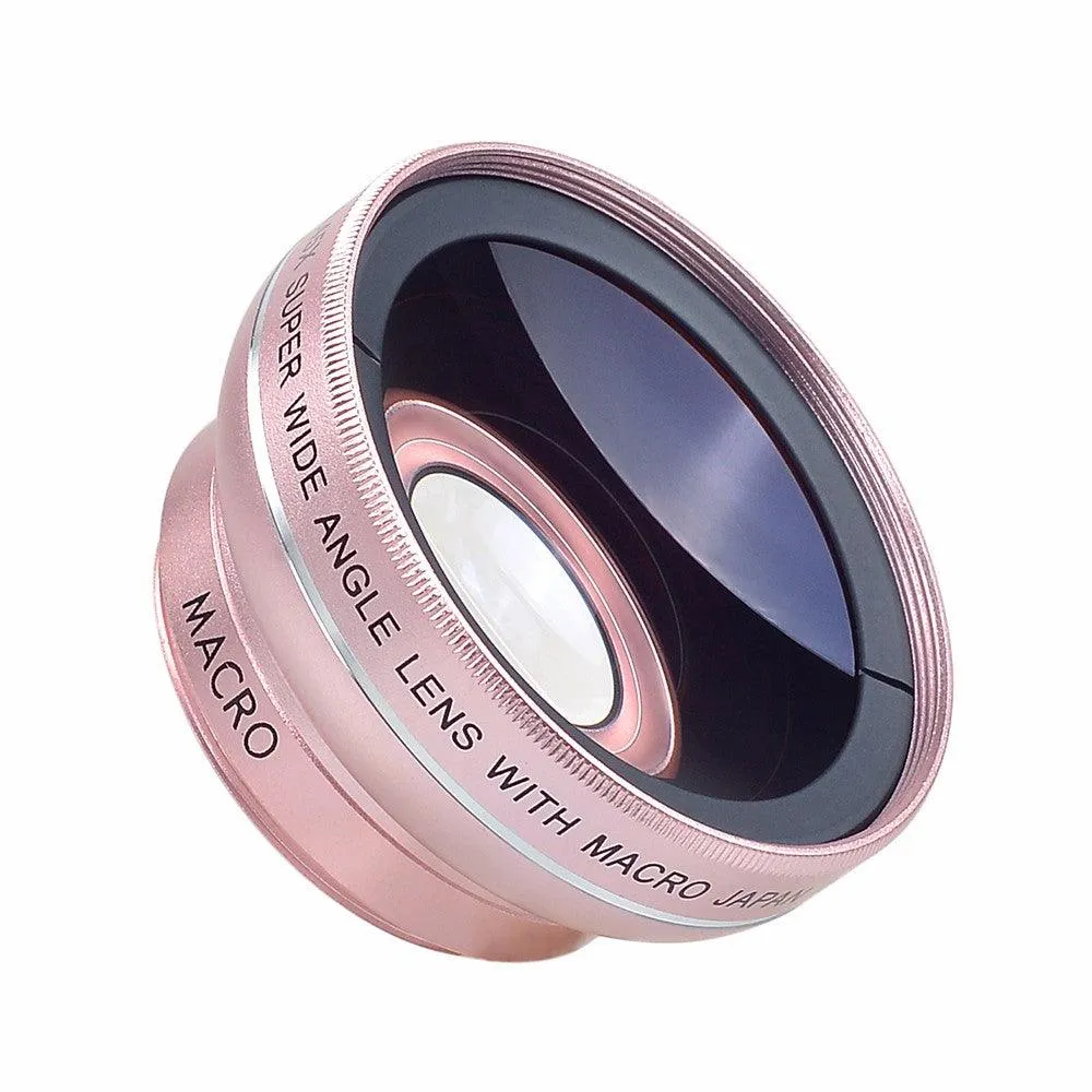 0.45X Wide Angle 12.5X Macro Lens Professional HD Phone Camera Lens 2in1