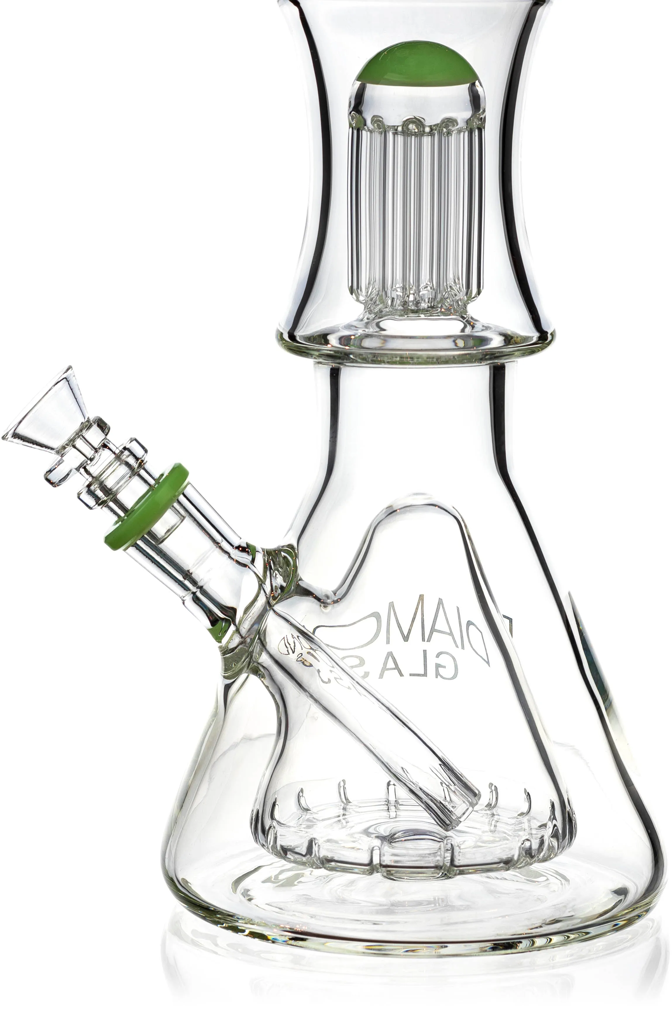 17 Inner Beaker Tree Perc Bong, by Diamond Glass