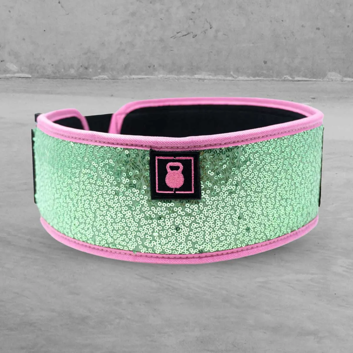 2POOD - 4" Weightlifting Belt - Sweet Tart Sparkle