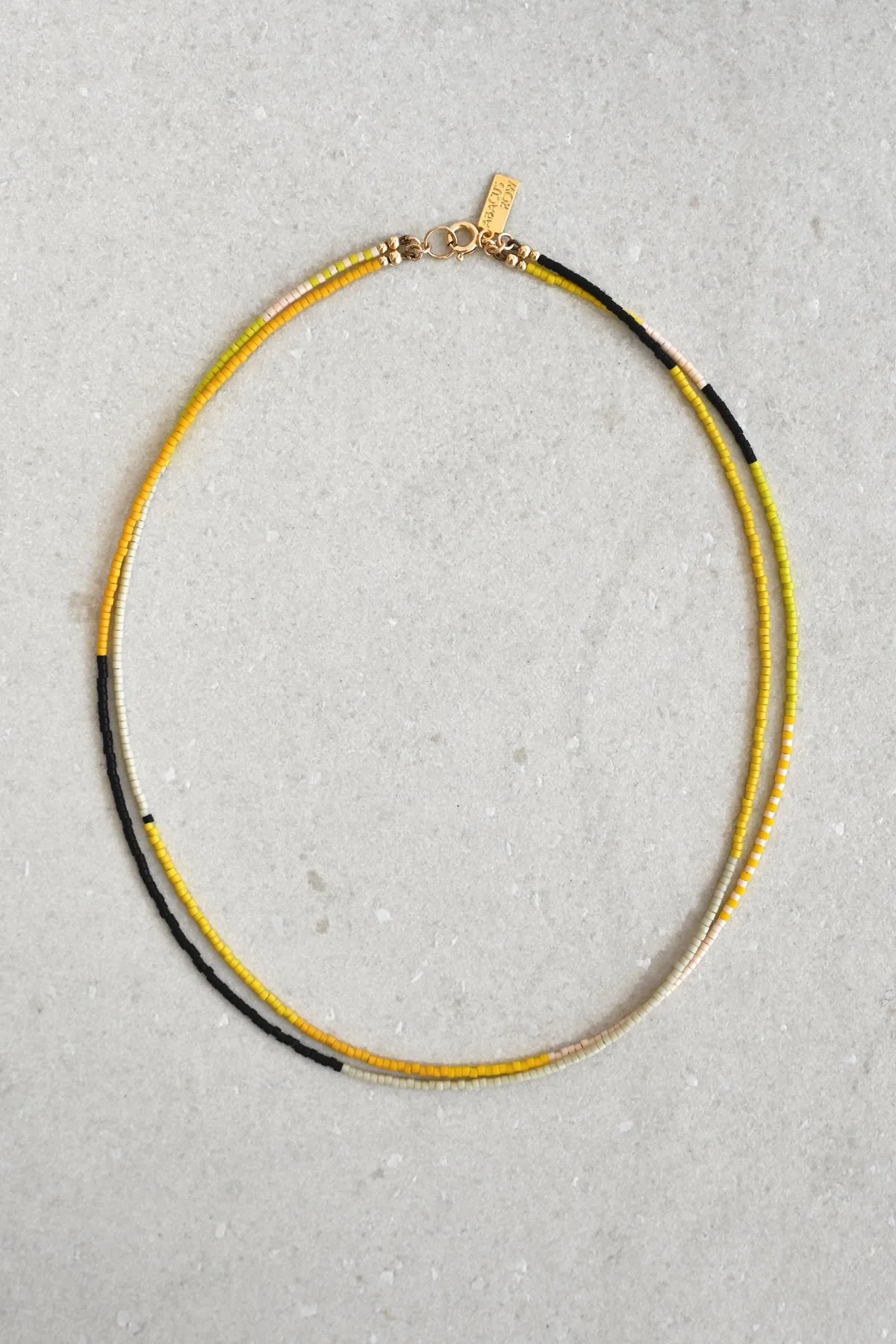 A Yellow Sun Necklace