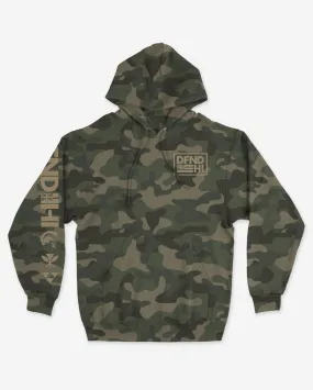 ACTIVE LOGO 'ELUA Camo Pullover Hoodie