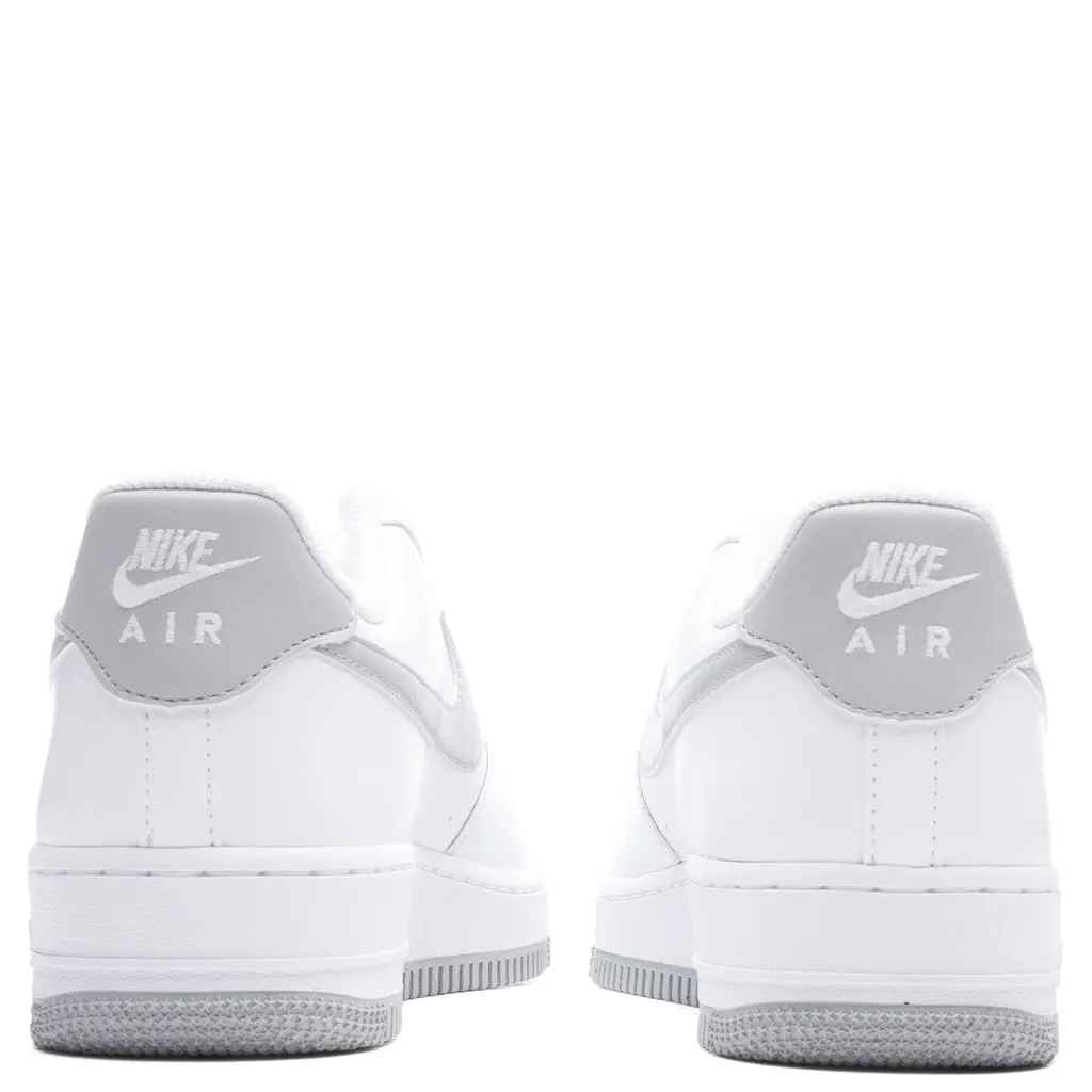 Air Force 1 '07 - White/Light Smoke Grey