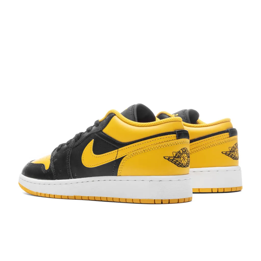 Air Jordan 1 Low (GS) - Black/Yellow Ochre/White