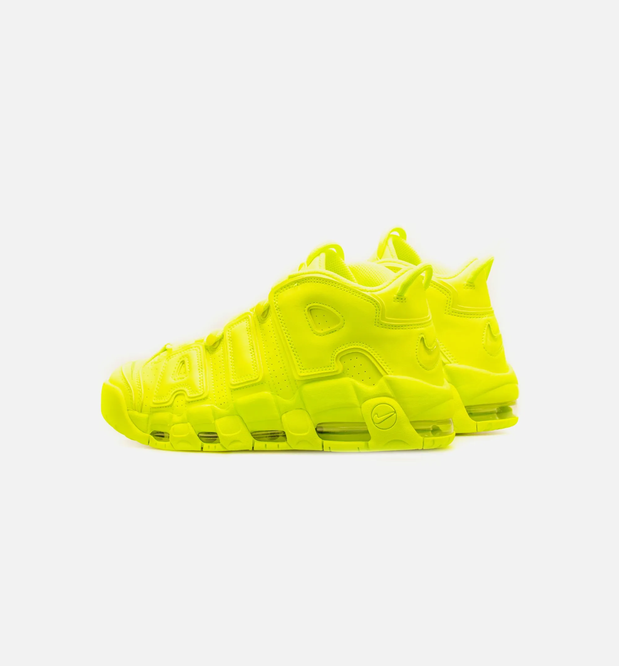 Air More Uptempo Volt Mens Lifestyle Shoes - Yellow