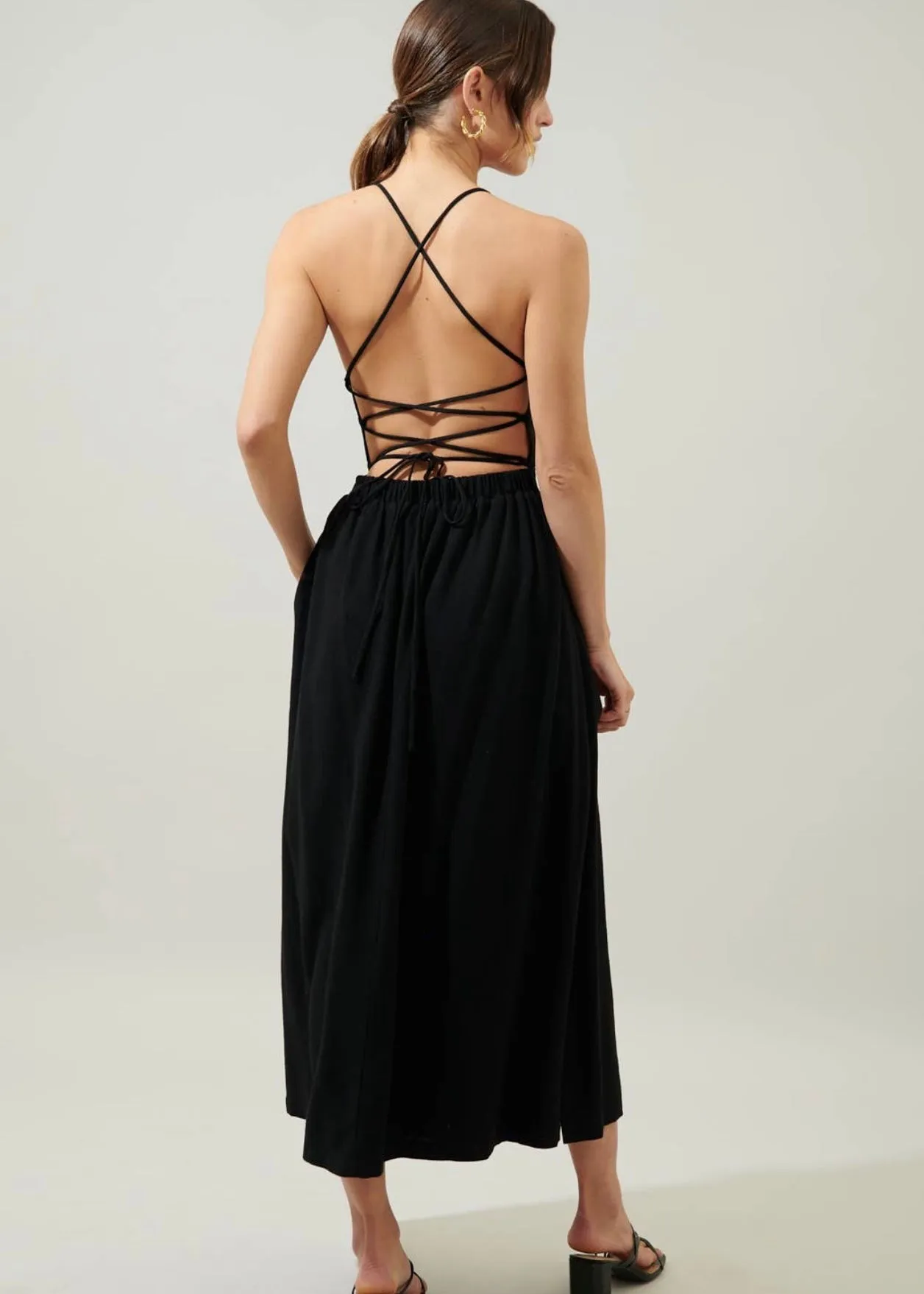 Alisha Open BacK Dress