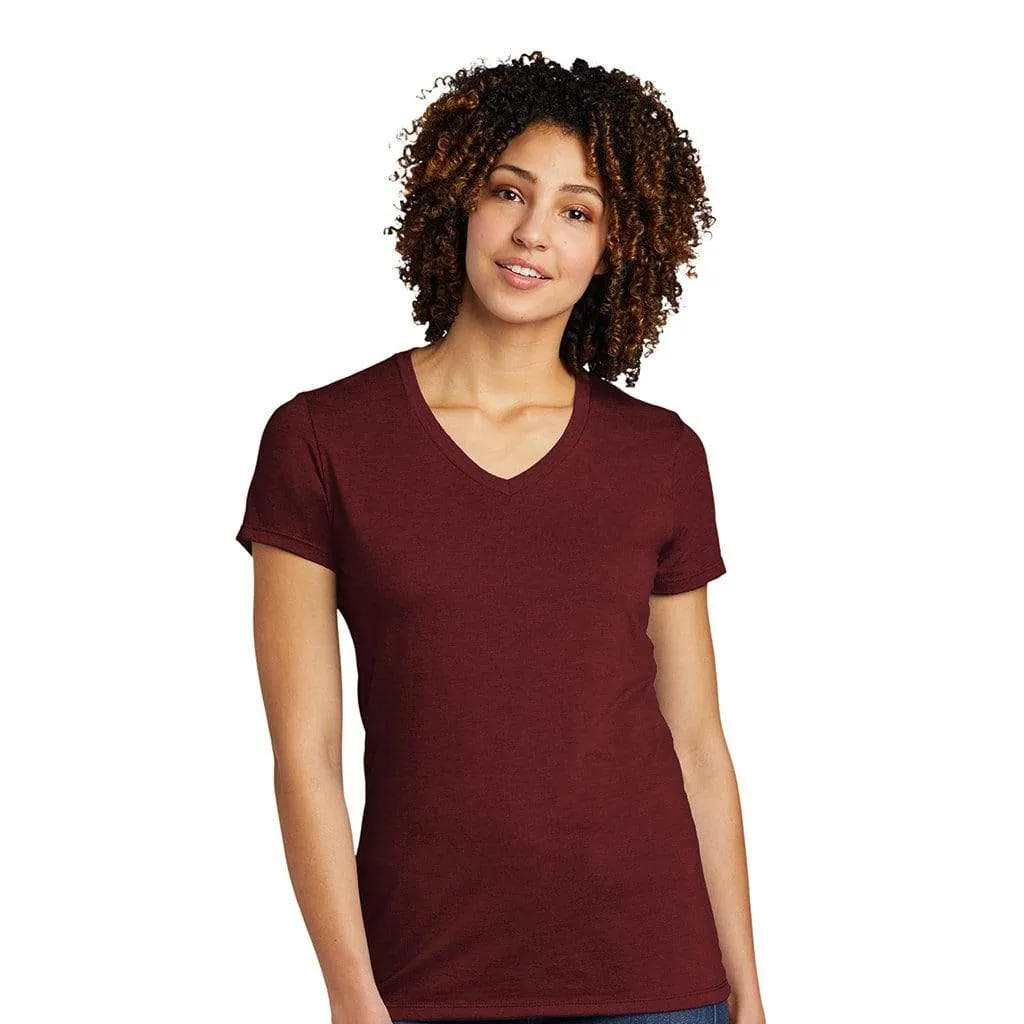 Allmade Women's Tri-Blend V-Neck T-Shirt