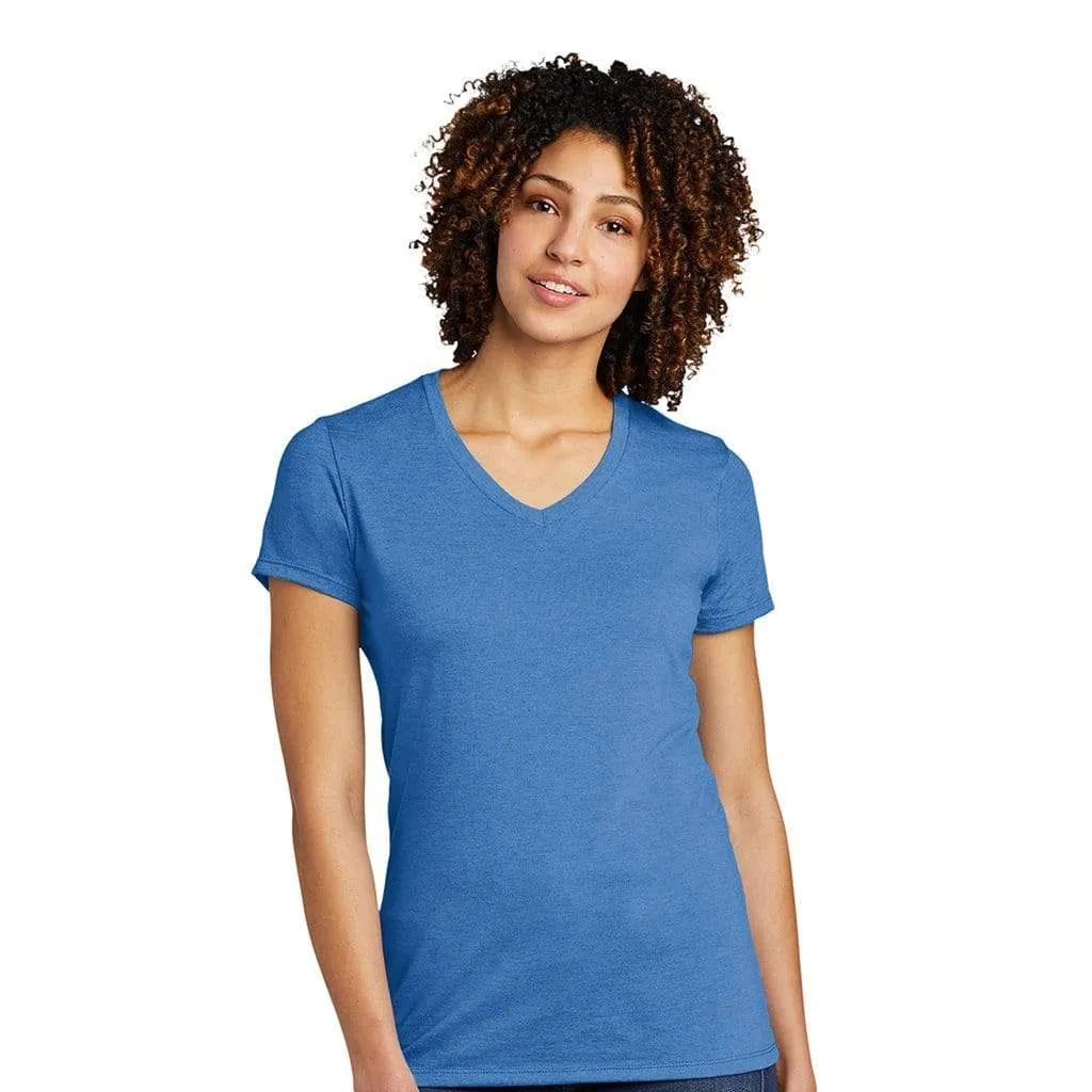 Allmade Women's Tri-Blend V-Neck T-Shirt