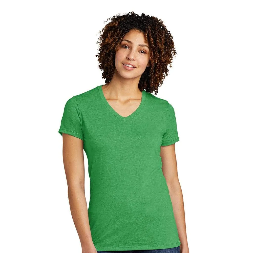 Allmade Women's Tri-Blend V-Neck T-Shirt