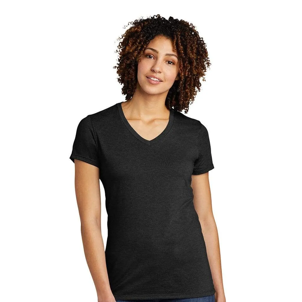 Allmade Women's Tri-Blend V-Neck T-Shirt