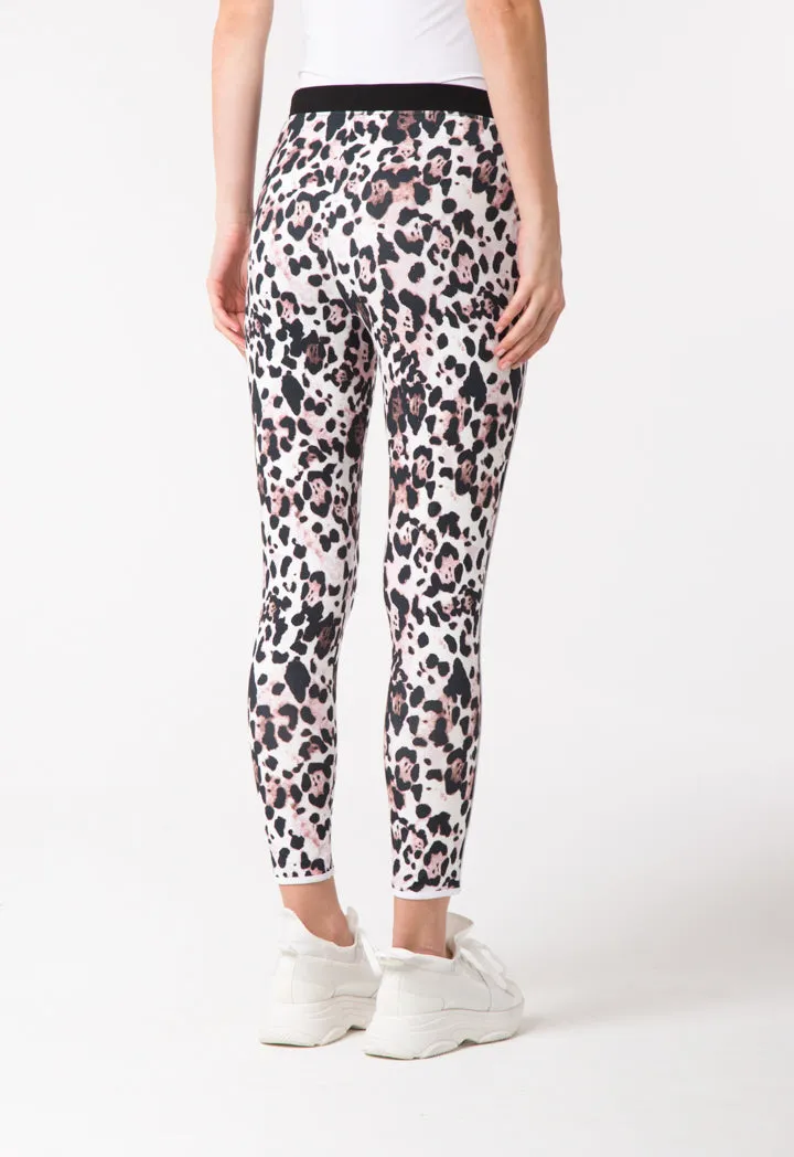 Animal Print Skinny Trouser