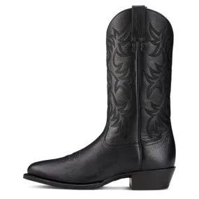 'Ariat' Men's 13" Heritage Western Round Toe - Black