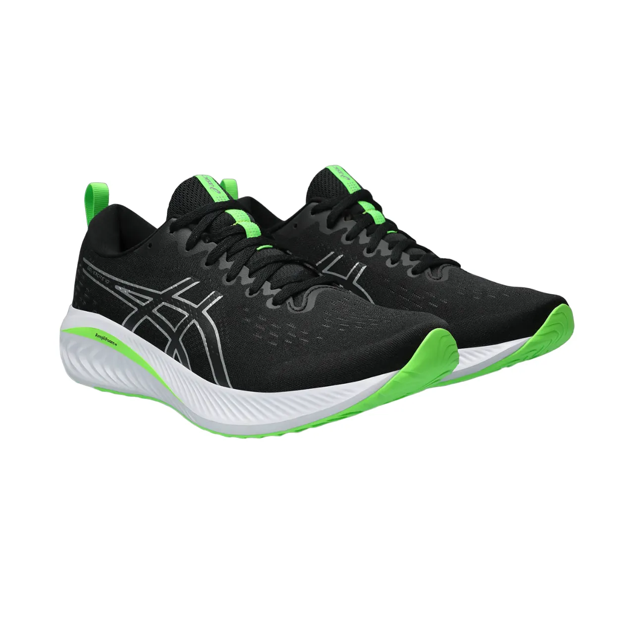 Asics men's running shoe Gel Excite 10 1011B600-001 black silver