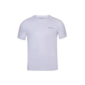 Babolat Boy's Play Crew Neck Tee [White]