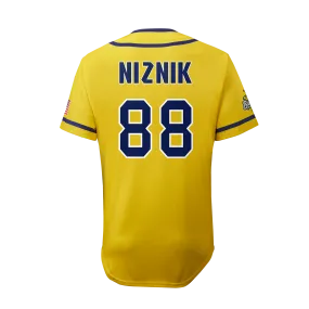 Bananas Noah Niznik #88 EvoShield Jersey - Yellow