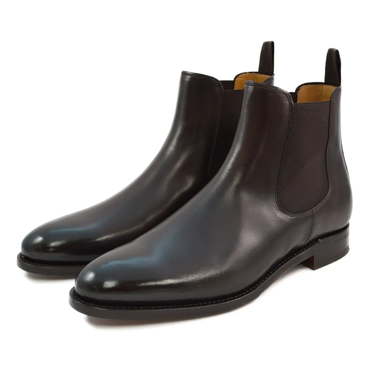 Berwick 1707 Chelsea Boot (303) - Dark Brown Calf