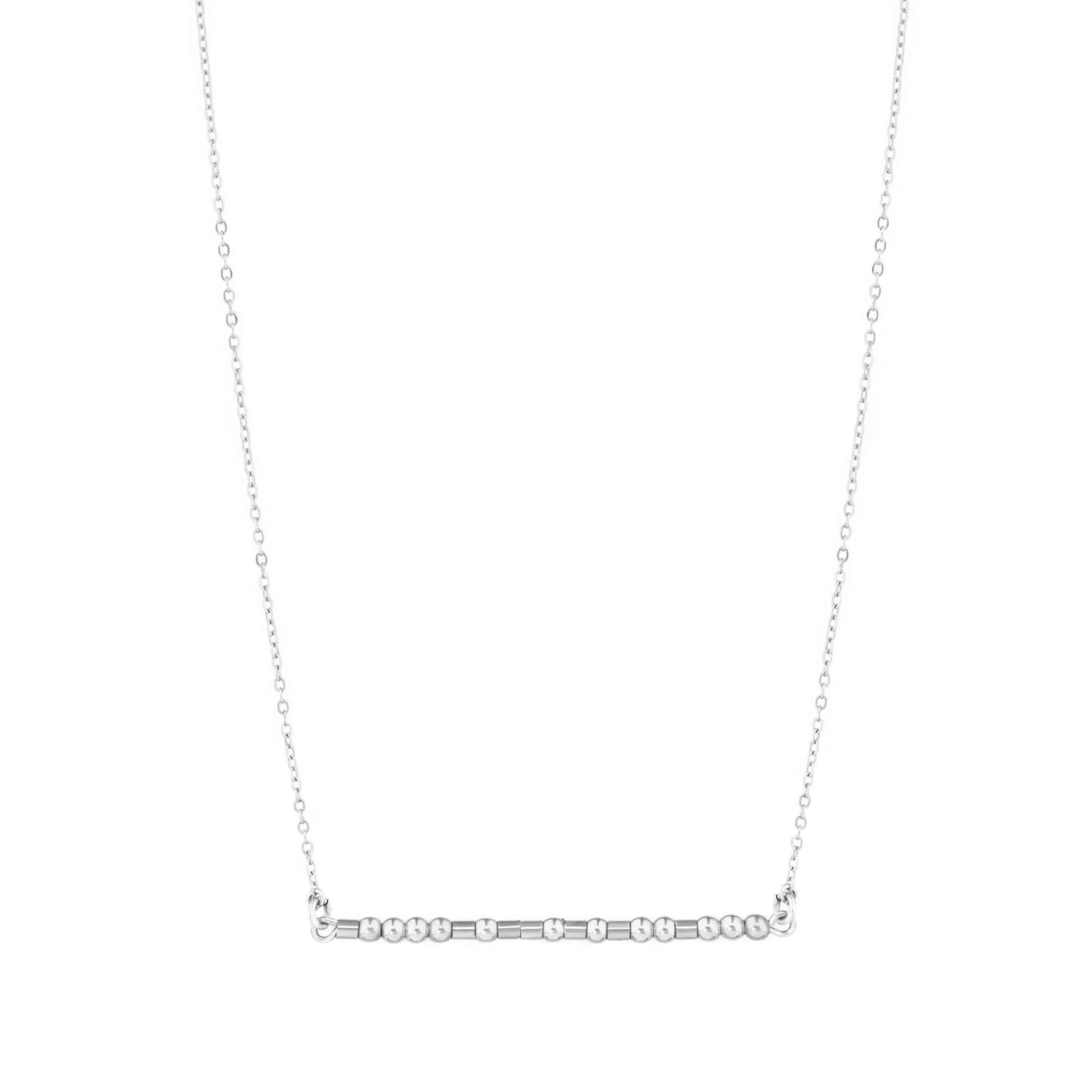 BEST MOTHER IN LAW - MORSE CODE NECKLACE