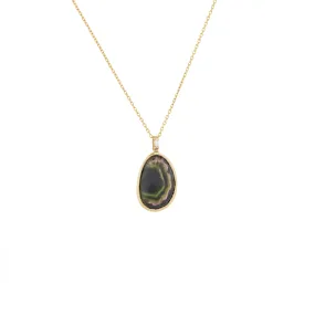 Bi-Color Tourmaline Necklace