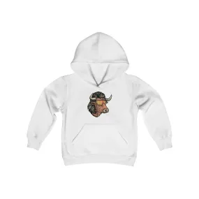 Bull Mullet Youth Hoodie