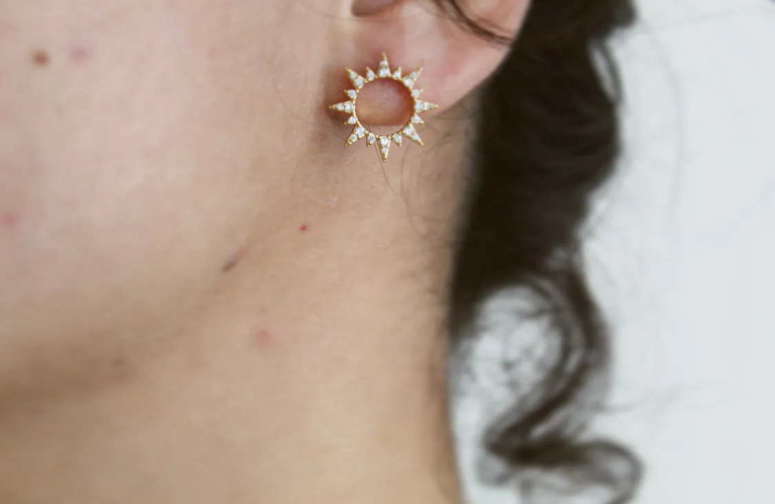 Crown Earrings