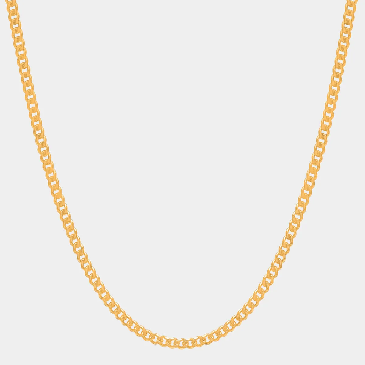 Cuban Link Chain - Gold (3mm)