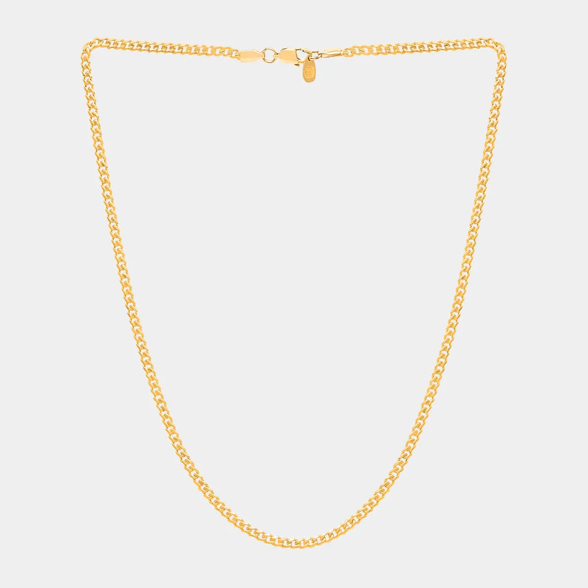 Cuban Link Chain - Gold (3mm)