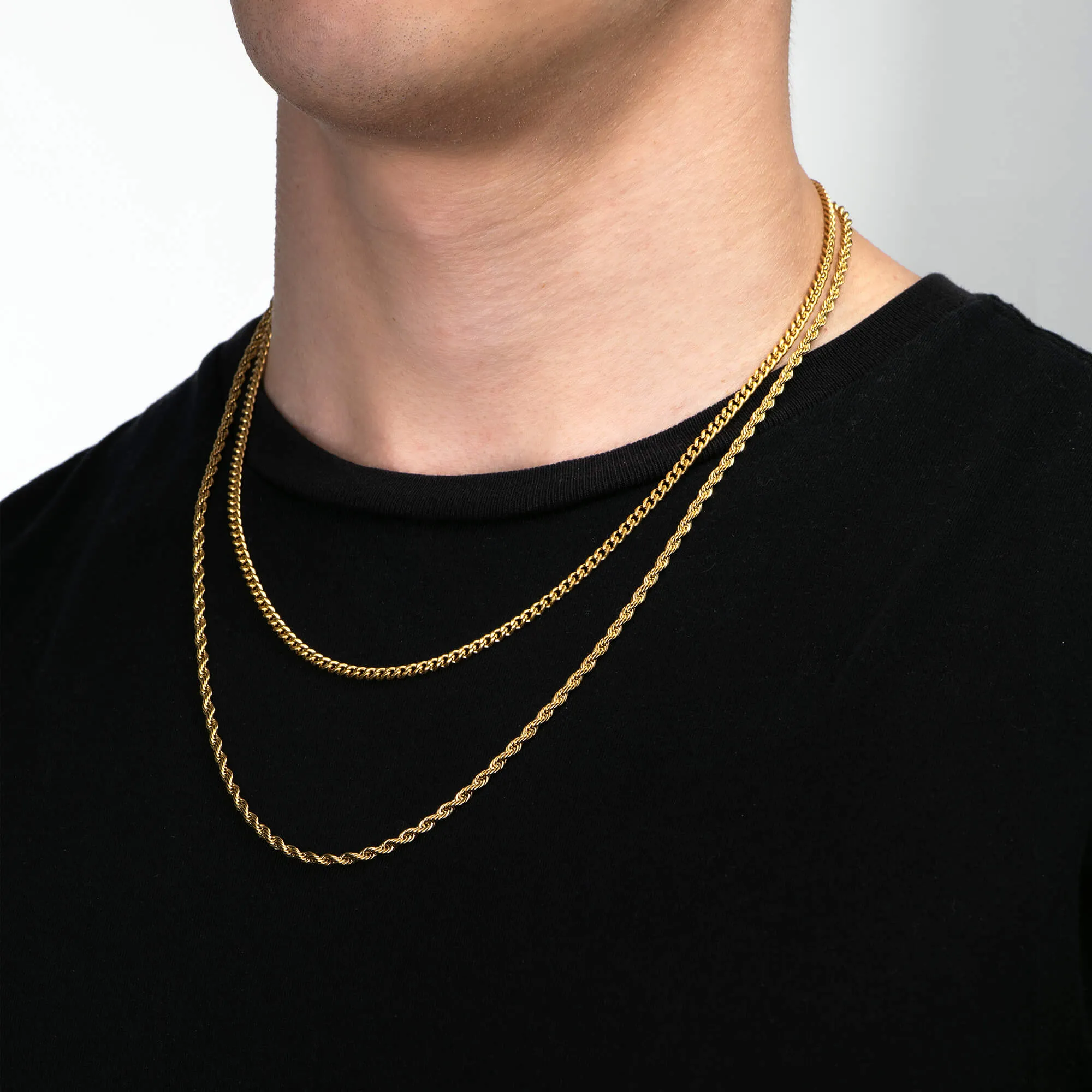 Cuban Link Chain - Gold (3mm)