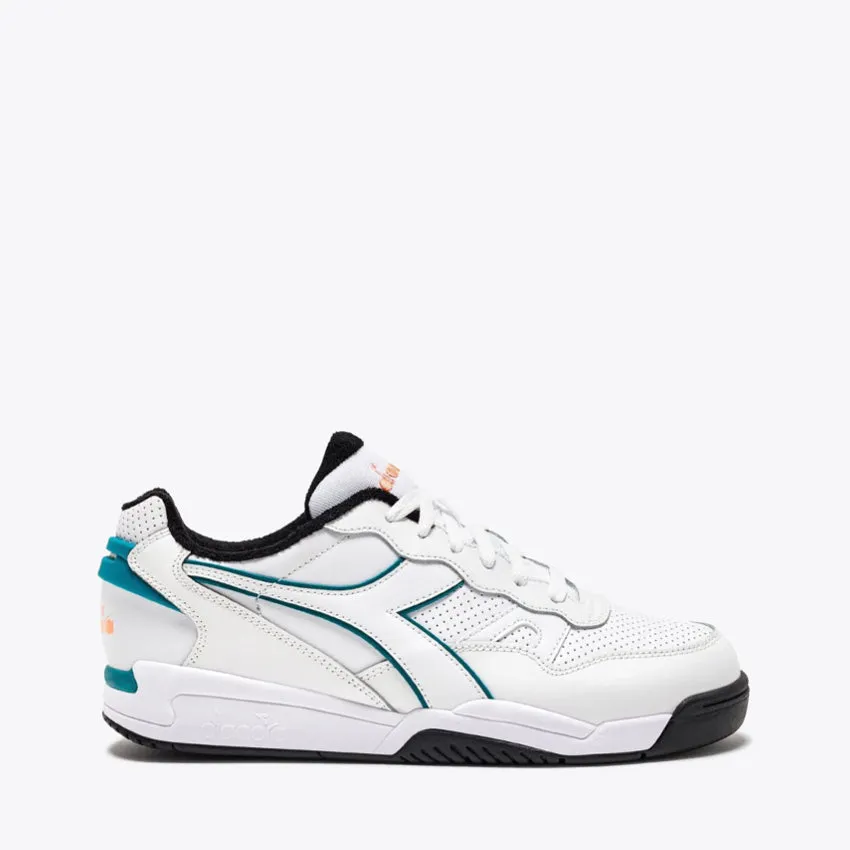 DIADORA SNEAKERS WINNER BIANCO-VERD BLU CAPRI