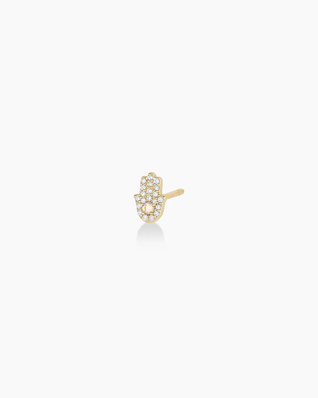 Diamond Hamsa Studs