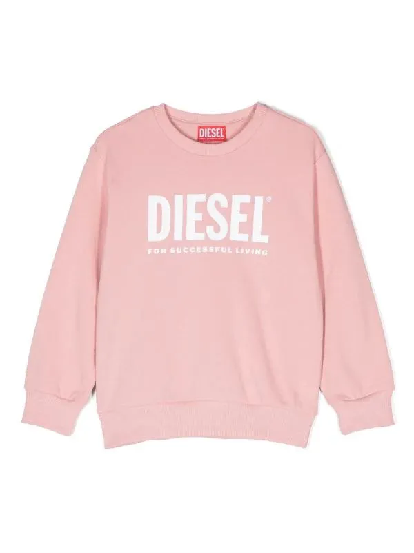 Diesel Sweater Logo Pink