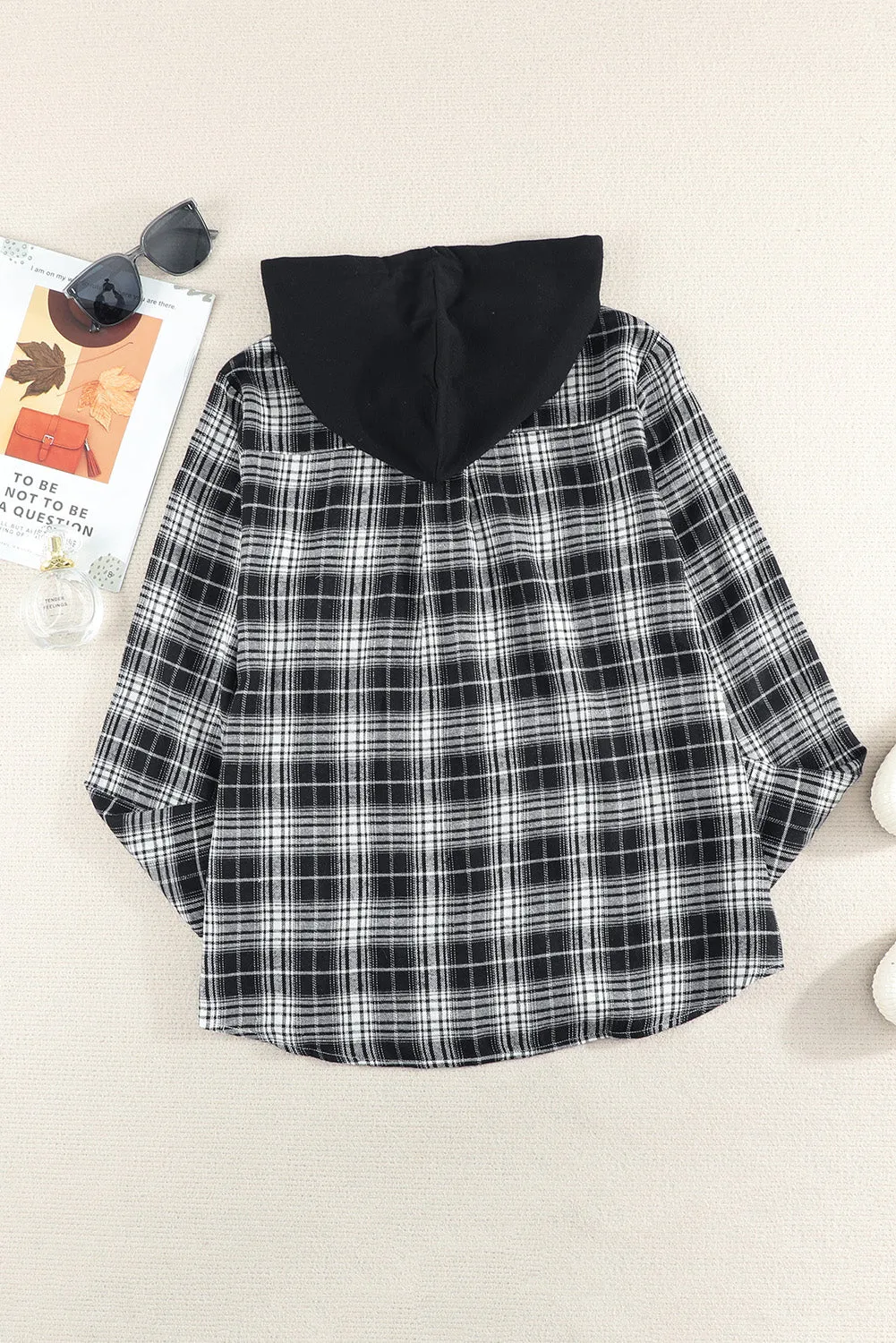 Double Duty Plaid Shirt Hoodie