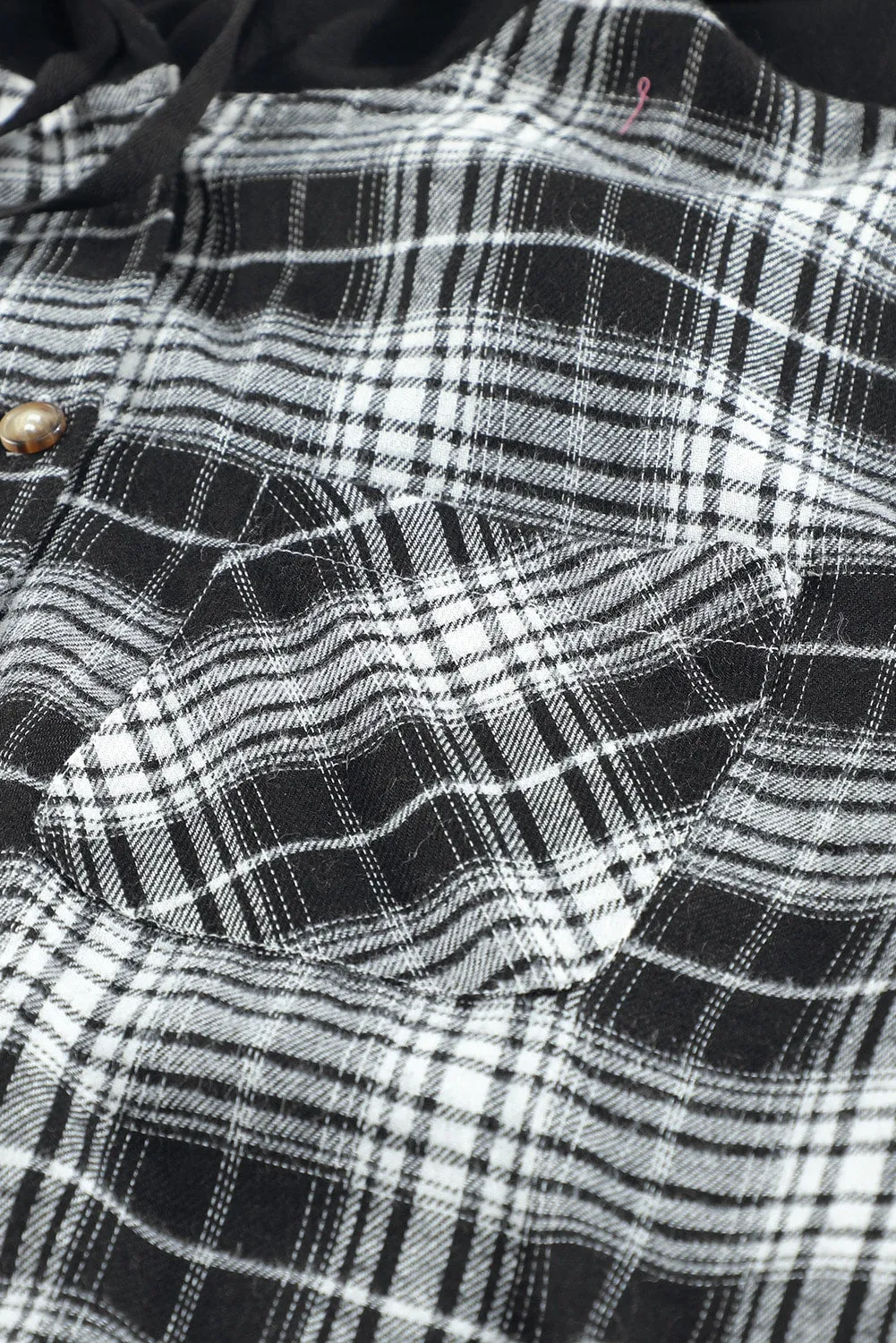 Double Duty Plaid Shirt Hoodie