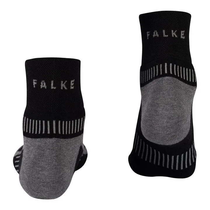 Falke Stride Anklet Sock - Black