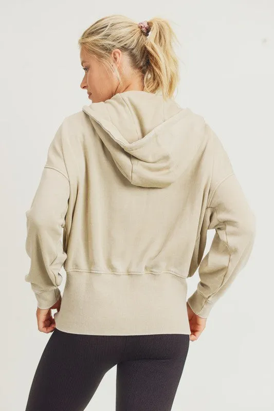 Fleece Zip Up Hoodie