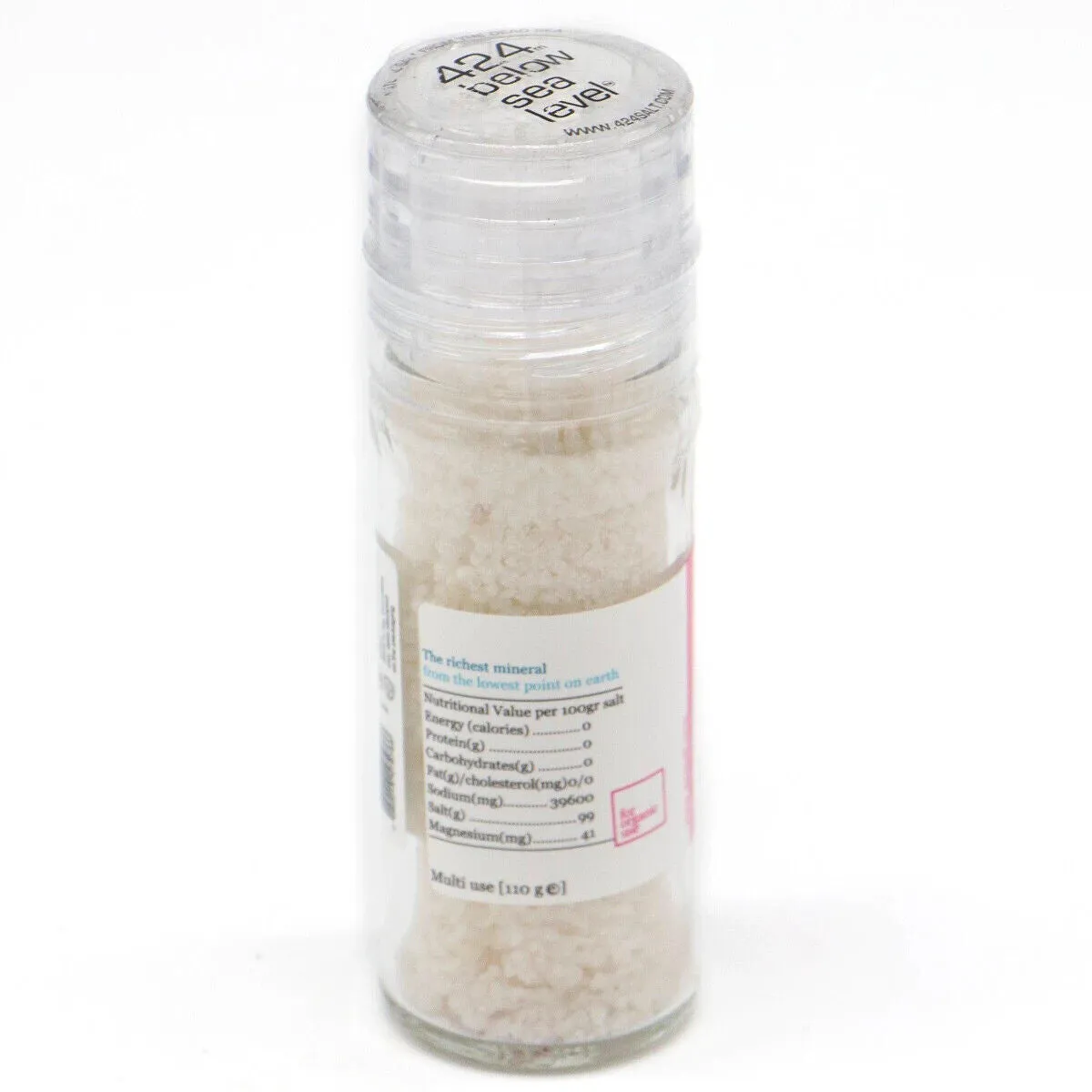 Gourmet Salt Collection from The Dead Sea 3.87oz (Black Coarse Gourmet Salt)