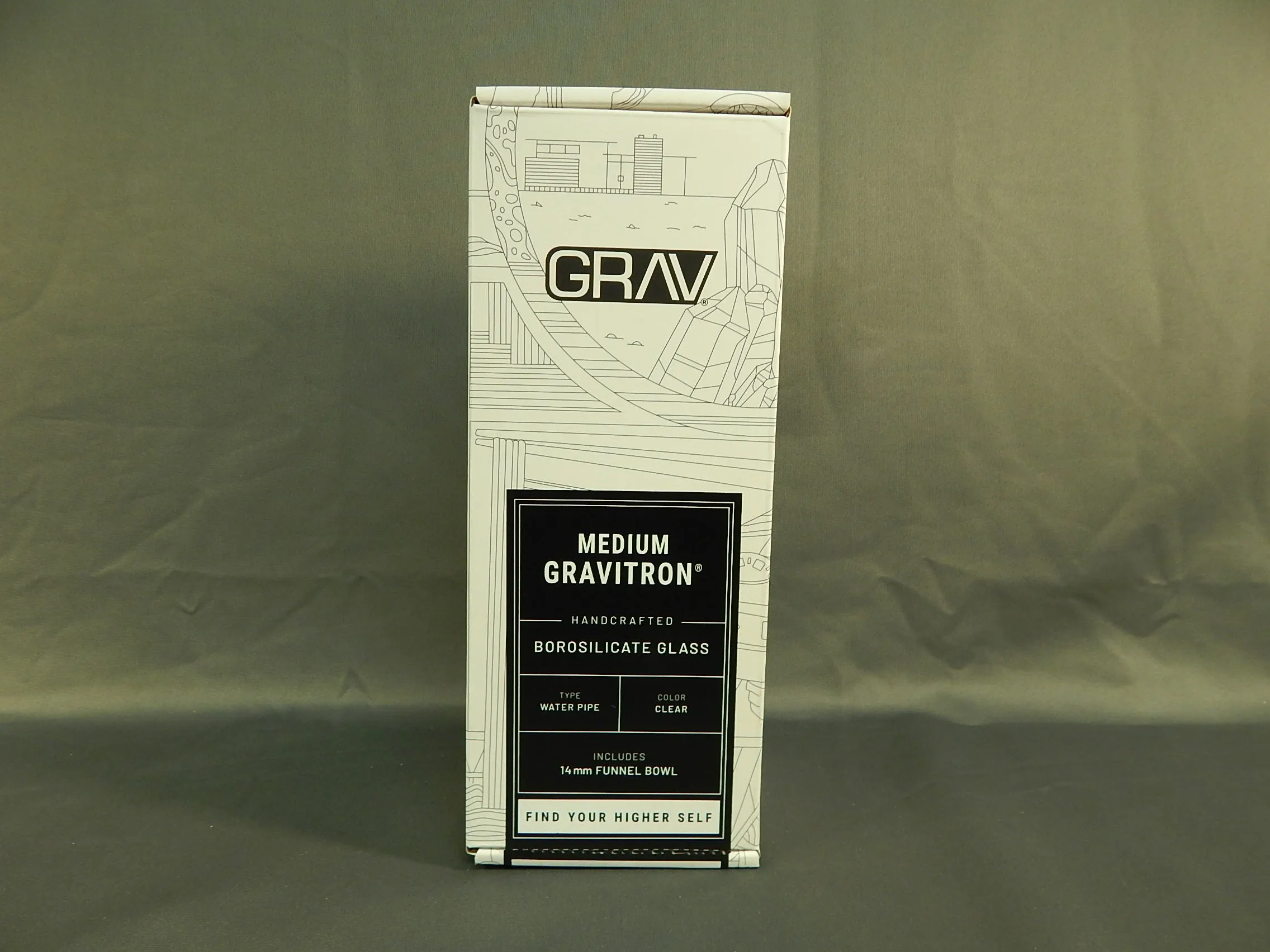 GRAV Medium Gravitron 11" Water Pipe - Brand New!