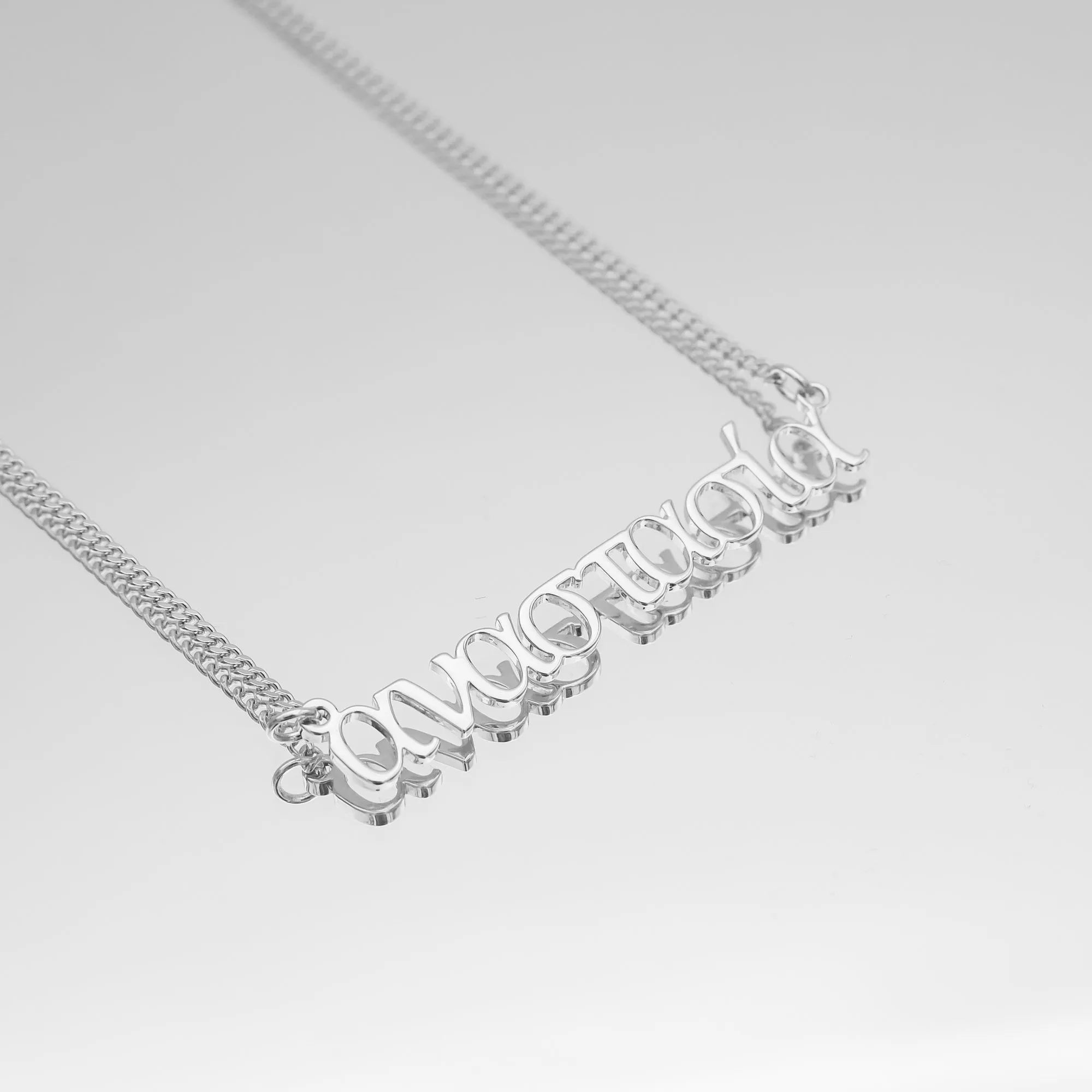 Greek Custom Name Necklace