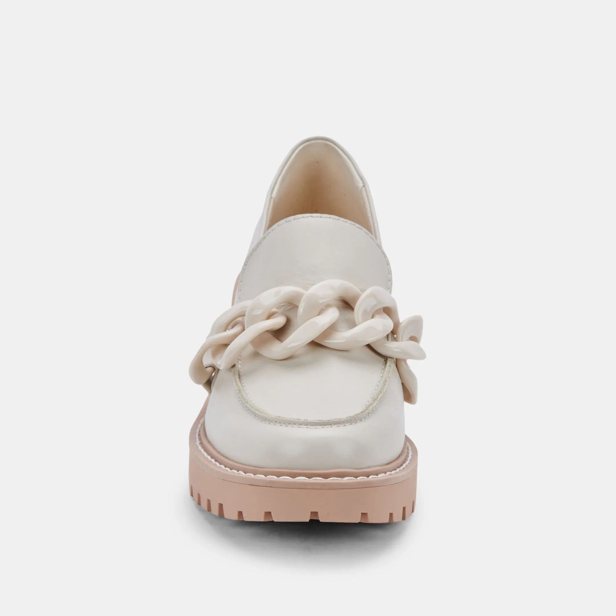 HARIS LOAFERS IVORY LEATHER - re:vita