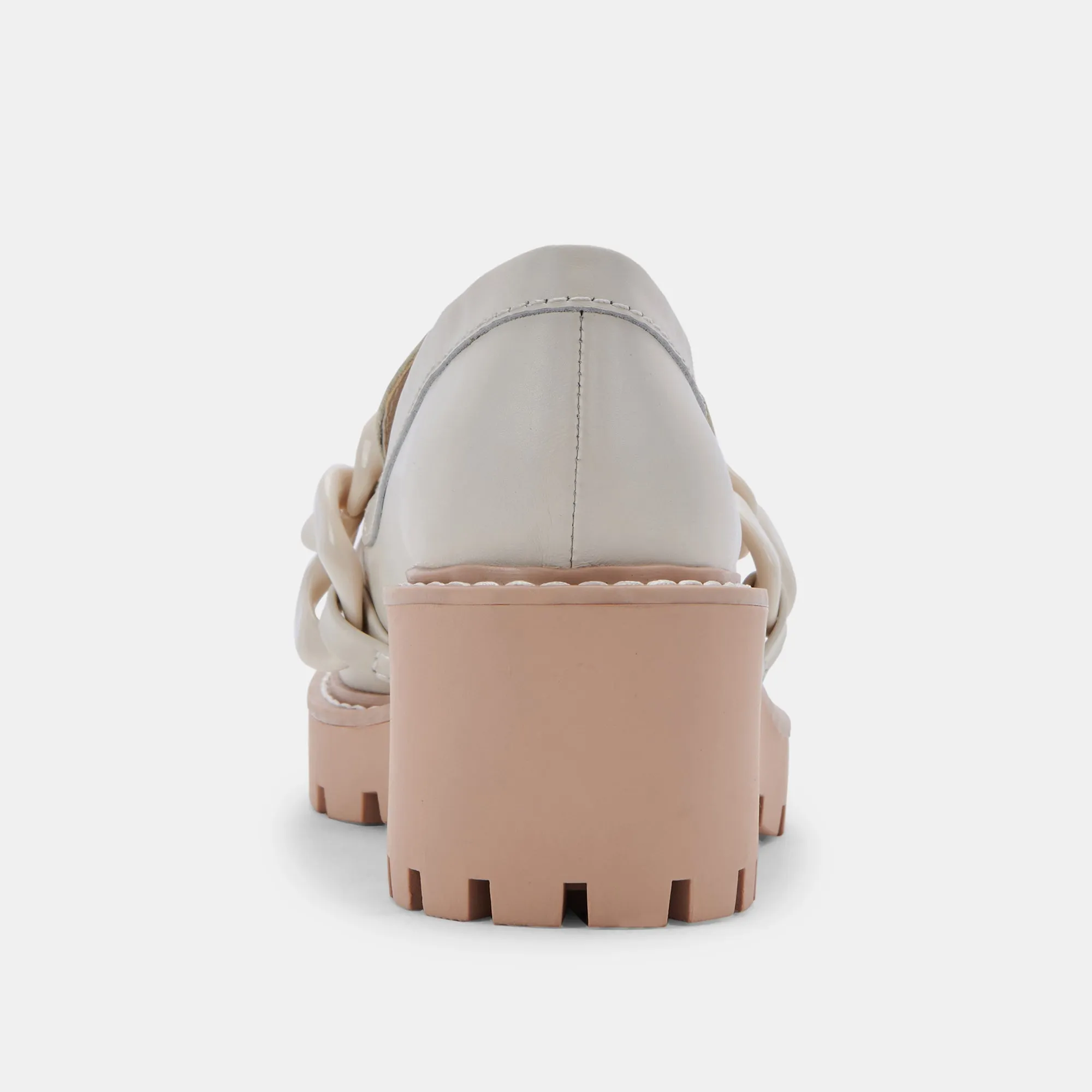 HARIS LOAFERS IVORY LEATHER - re:vita