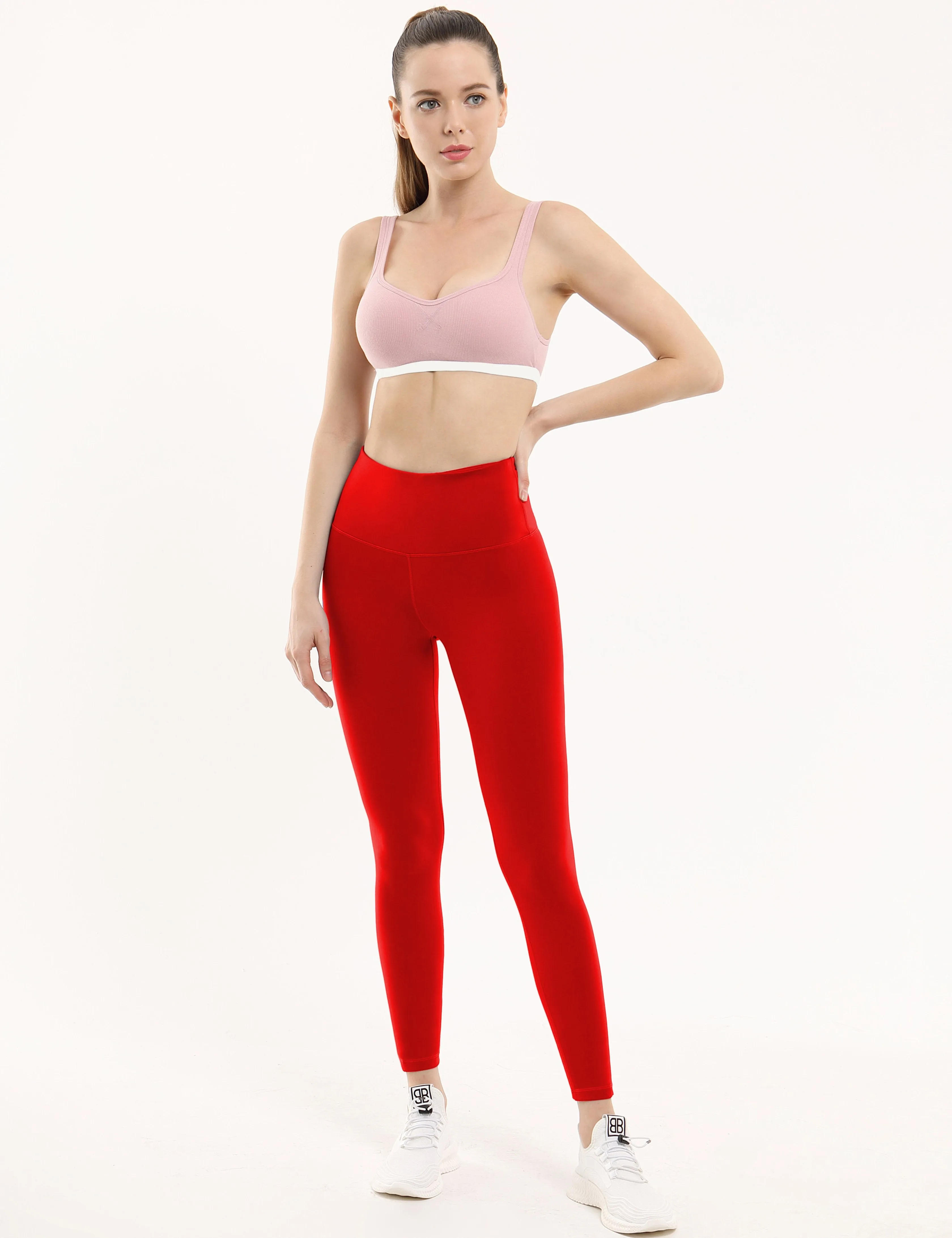 High Waist Yoga Pants scarlet ins