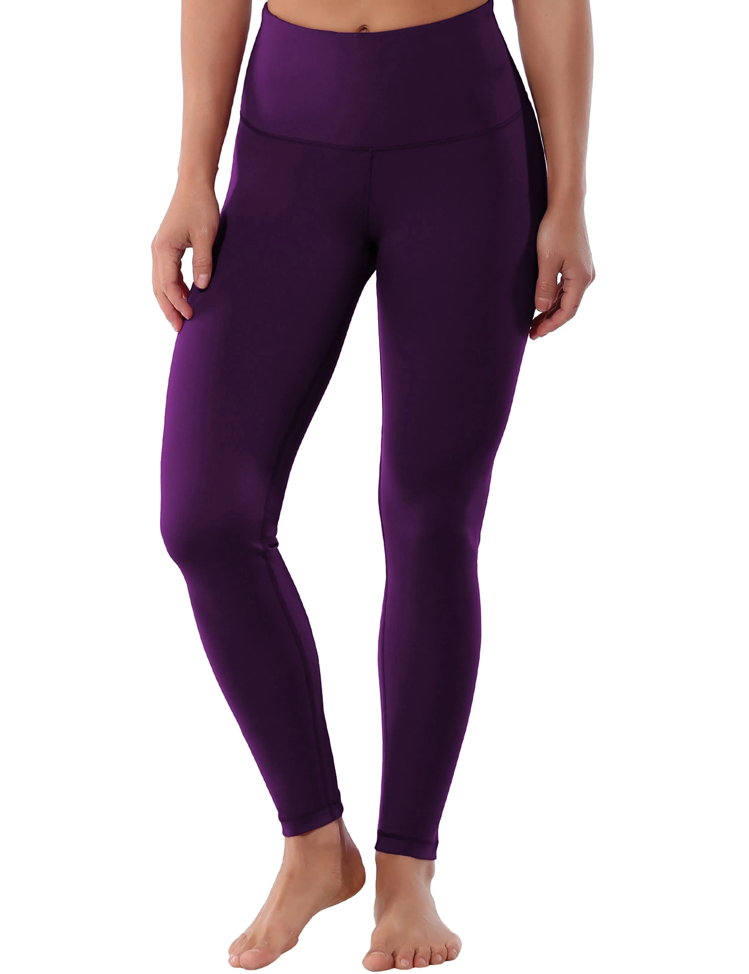 High Waist yogastudio Pants plum_yogastudio