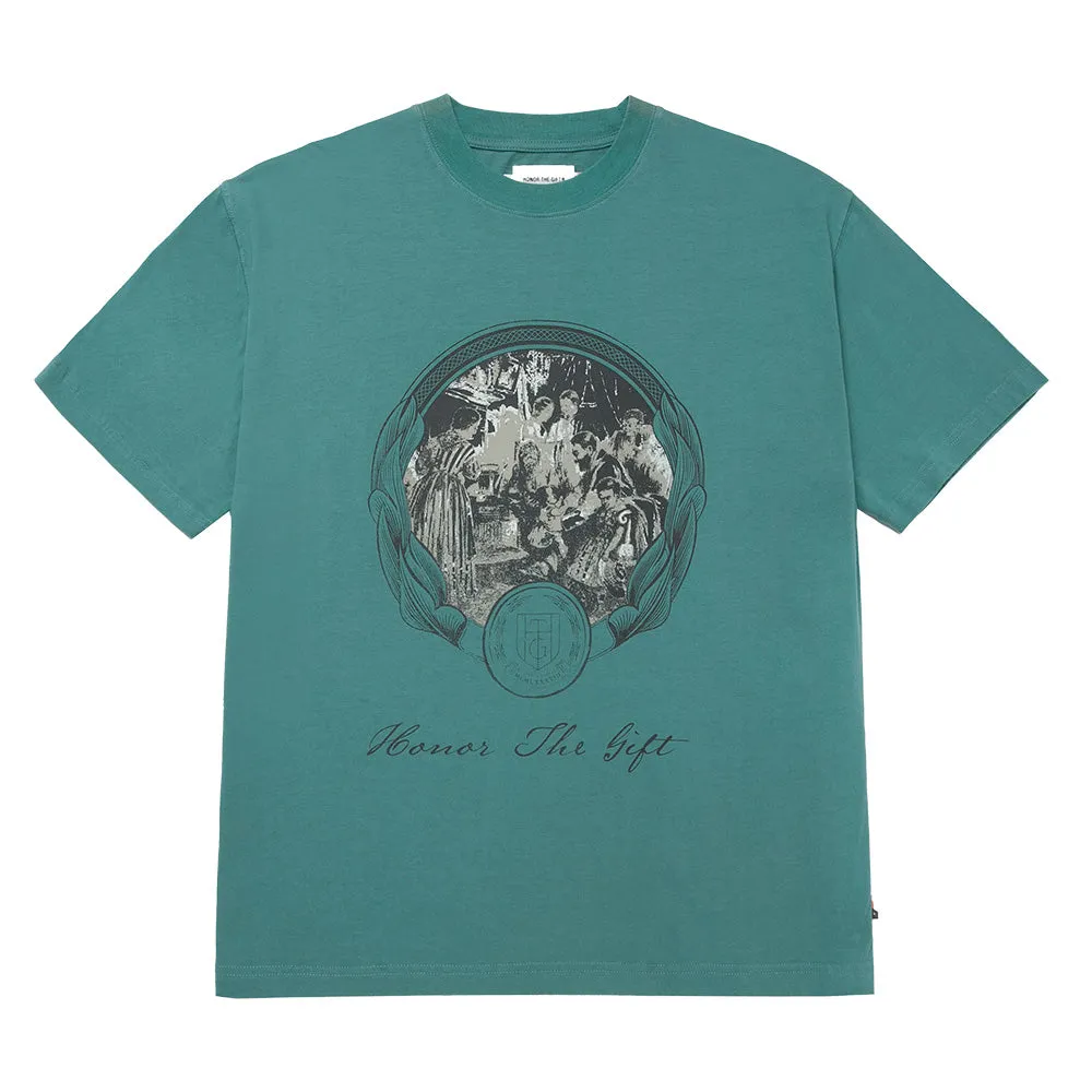 Honor The Gift  Past and Future SS Tee - Teal