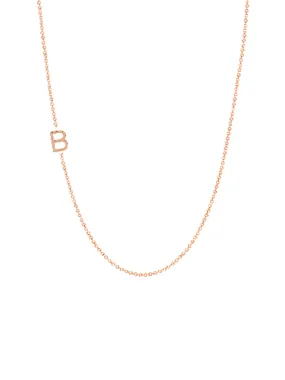 Initial Sample Sale - B  Necklace