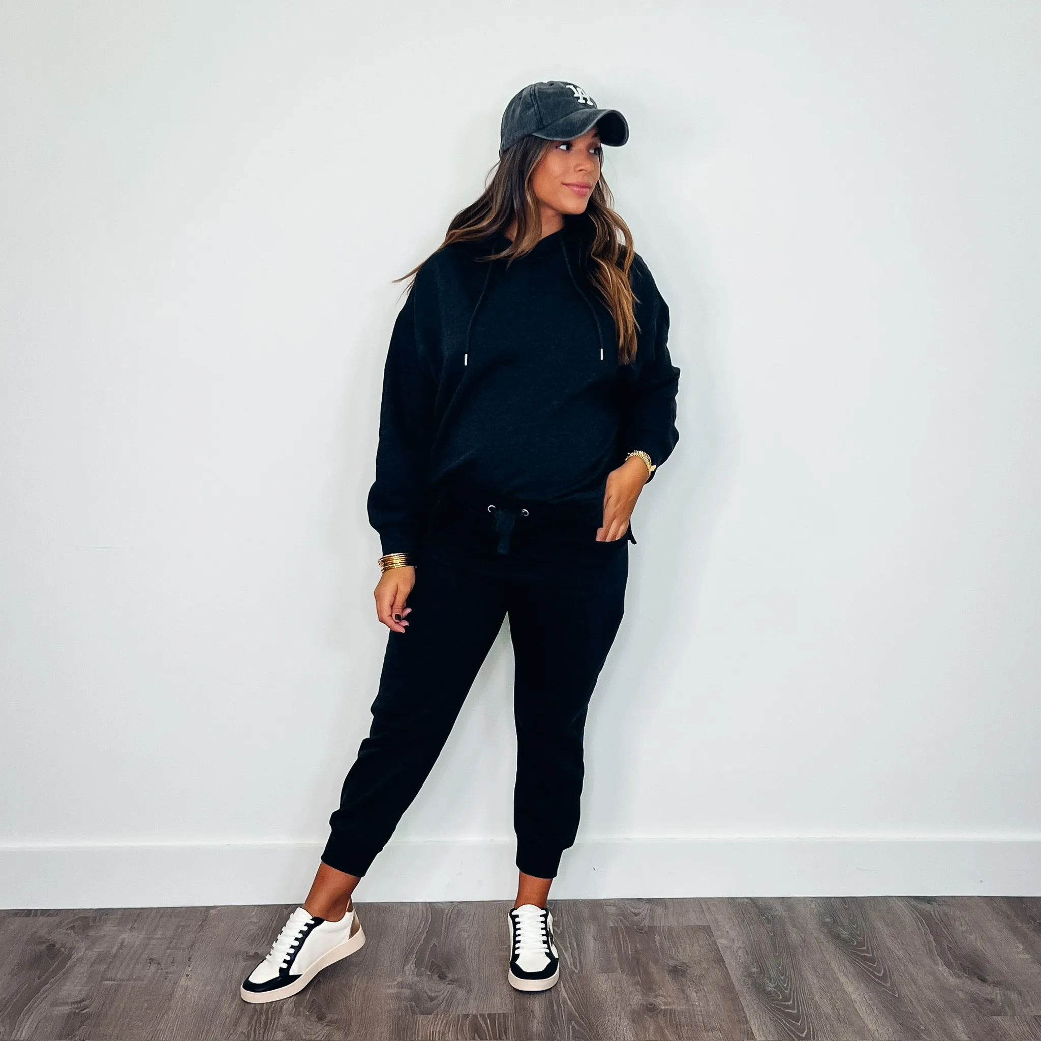 Layla Joggers Washed Black