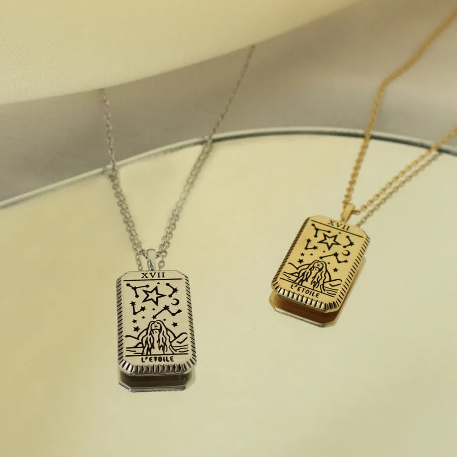 L'Etoile Gold Tarot Necklace