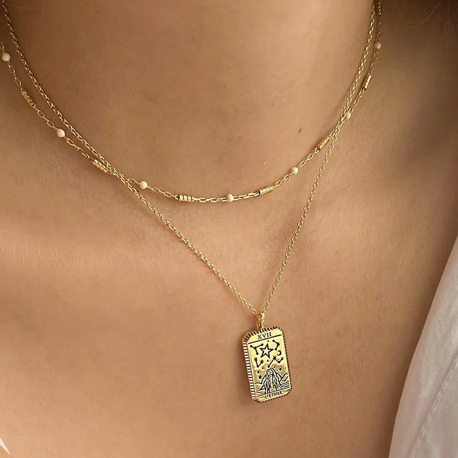 L'Etoile Gold Tarot Necklace