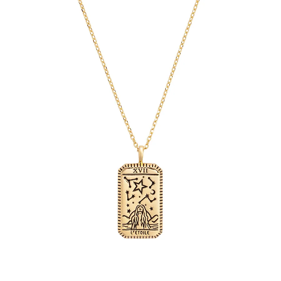 L'Etoile Gold Tarot Necklace