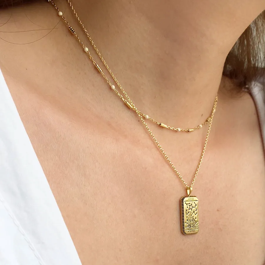 L'Etoile Gold Tarot Necklace