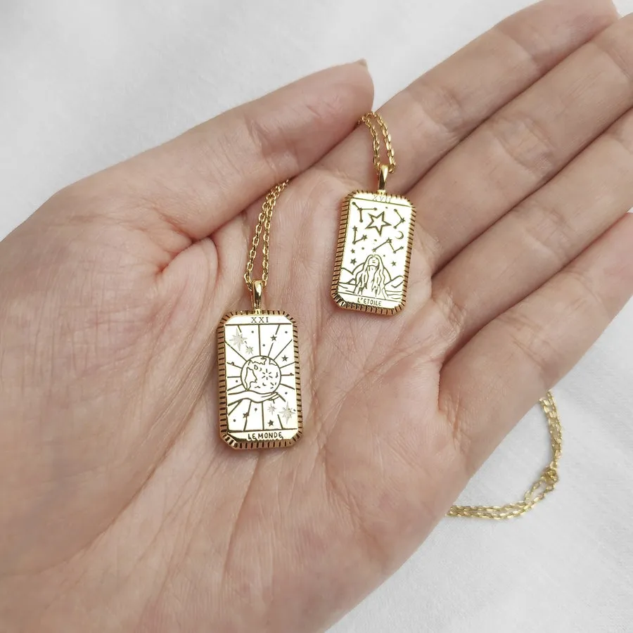 L'Etoile Gold Tarot Necklace