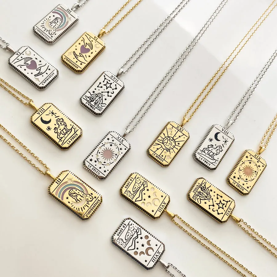 L'Etoile Gold Tarot Necklace