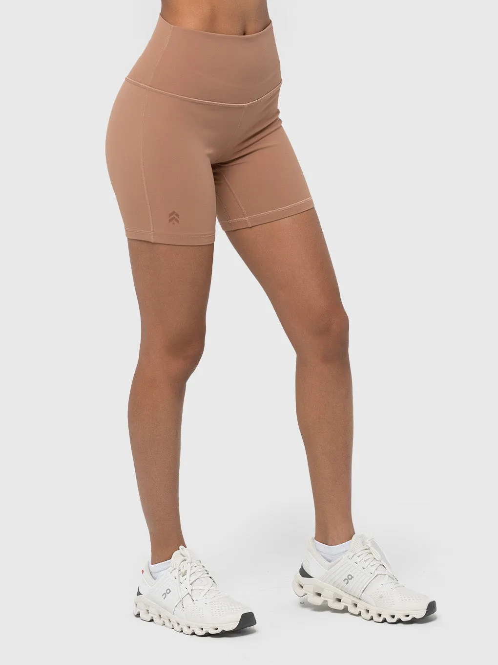 LULULEMON DUSTY CLAY ALIGN HIGH RIGHT SHORT 6IN